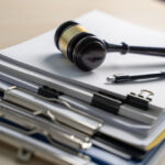 Judge,Hammer,And,Business,Report,Papers,,Important,Documents