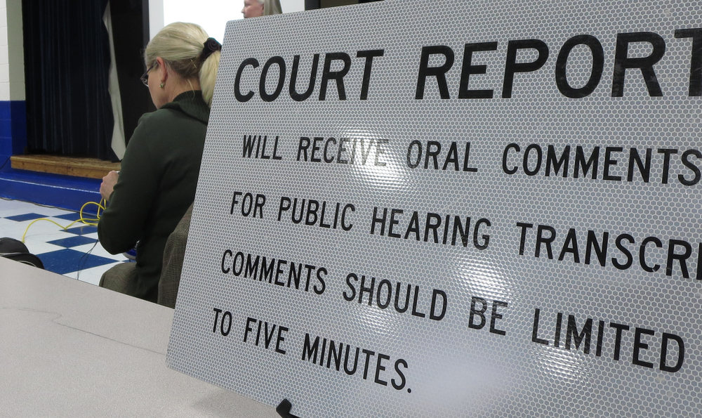 Court,Reporter,At,Public,Hearing